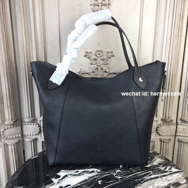 Louis Vuitton M54354 Hina MM Mahina Leather Noir