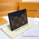 M60166 Louis Vuitton Neo Porte Cartes Monogram Macassar Canvas