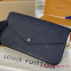 M64064 Félicie Pochette Monogram Empreinte Leather (Authentic Quality)