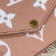 M81759 Félicie Pochette Monogram Empreinte Leather (Rose Trianon / Creme)