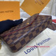 N63032 Louis Vuitton Félicie Pochette Damier Ebène Canvas 