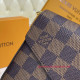 N63032 Louis Vuitton Félicie Pochette Damier Ebène Canvas 