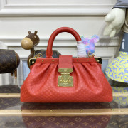 M22327 Monogram Clutch Fashion Leather (Rouge)