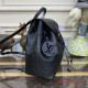 M45205 Montsouris Backpack Monogram Empreinte Leather (Black)