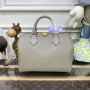 M59273 Speedy Bandoulière 25 Monogram Empreinte Leather (Turtledove)