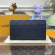 M60143 Iris Wallet Mahina Leather (Black)