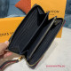 Louis Vuitton Zippy Wallet M62121 Black Monogram Empreinte
