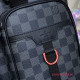 LOUIS VUITTON Utility Business Crossbody Bag N40278 with Damier Graphite