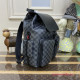 Louis Vuitton Utility Backpack N40279 Damier Graphite Black