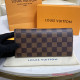 N60214 Emilie Wallet Damier Ebène Canvas