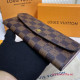 N60214 Emilie Wallet Damier Ebène Canvas