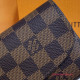 N63544 Emilie Wallet Damier Ebène Canvas