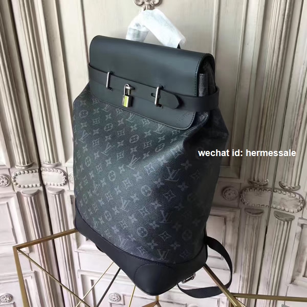 Louis Vuitton M44052 Steamer Backpack Monogram Eclipse Canvas