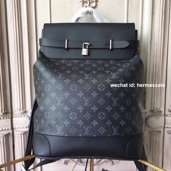 Louis Vuitton M44052 Steamer Backpack Monogram Eclipse Canvas