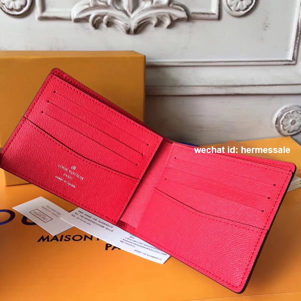 Louis Vuitton x Supreme Slender Wallet Epi Red M60332