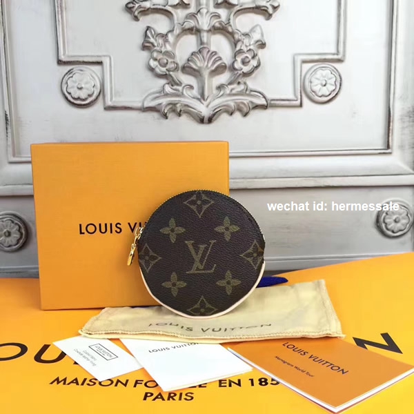 Louis Vuitton M61926 Round Coin Purse Monogram