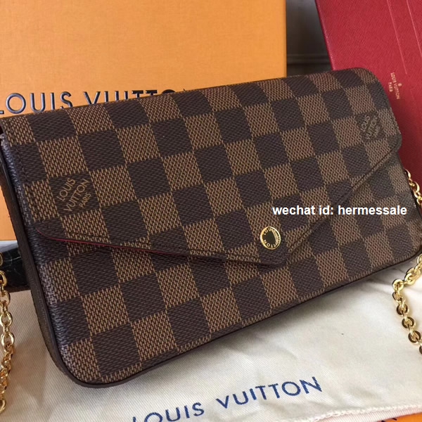 Louis Vuitton N63032 Pochette Félicie Damier Ebene