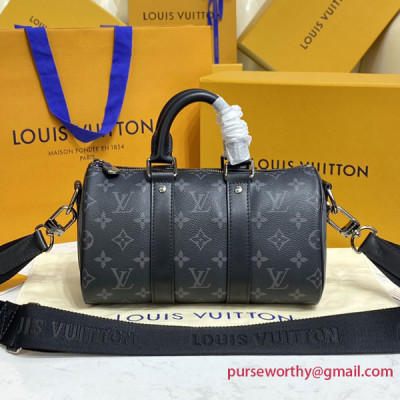 M46271 Keepall Bandoulière 25 Monogram Eclipse Canvas