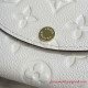 M81445 Rosalie Coin Purse Monogram Empreinte Leather (Cream)