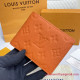 M81547 Slender Wallet Taurillon Monogram (Orange)