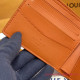 M81547 Slender Wallet Taurillon Monogram (Orange)