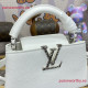 M24671 Capucines East-West Mini Optical White