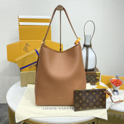 M24974 Low Key Hobo MM Cognac Brown (Authentic Quality)