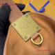 M24974 Low Key Hobo MM Cognac Brown (Authentic Quality)