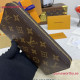 M41896 Zippy Wallet Coquelicot Red (Authentic Quality)