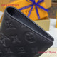 M62900 Brazza Wallet Monogram Shadow calf leather (Authentic Quality)