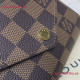 N61700 Victorine Wallet Rose Ballerine Pink (Authentic Quality)