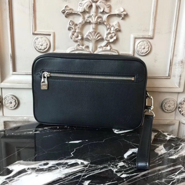 Louis Vuitton M33409 Kasai Clutch Taiga Leather