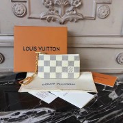 Louis Vuitton N62659 Key Pouch Damier Azur Canvas