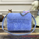 M21040 Twist MM Bag Other Leathers Handbag (Blue Jean)