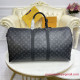 M40605 Keepall 55 Bandouliere in Monogram Eclipse Canvas