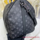 M40605 Keepall 55 Bandouliere in Monogram Eclipse Canvas