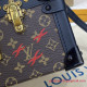 M45943 Petite Malle Monogram Canvas (Authentic Quality)