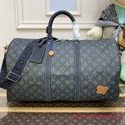 M46334 Keepall Bandoulière 50 Monogram Other Canvas