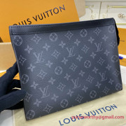 M61692 Pochette Voyage MM Monogram Eclipse Canvas (Authentic Quality)