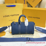 M81003 Keepall XS LV AEROGRAM Bag (Blue)