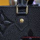 M81417 Petit Sac Plat Monogram Empreinte Leather