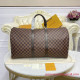 N41414 Keepall Bandoulière 55 Damier Ebene Canvas