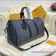 N41418 Keepall Bandoulière 45 Damier Graphite Canvas