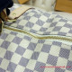 N41429 Keepall Bandoulière 55 Damier Azur Canvas