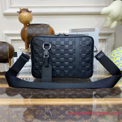 N45286 Sirius Messenger Damier Infini Leather 