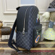 N64424 Josh Backpack Daypack Damier Graphite Canvas