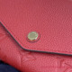 M61181 Sarah Wallet Monogram Empreinte Leather Cherry