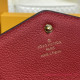 M61181 Sarah Wallet Monogram Empreinte Leather Cherry