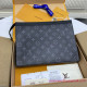 M61692 Pochette Voyage MM Monogram Eclipse Canvas