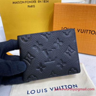 M69075 Slender Wallet Taurillon Monogram